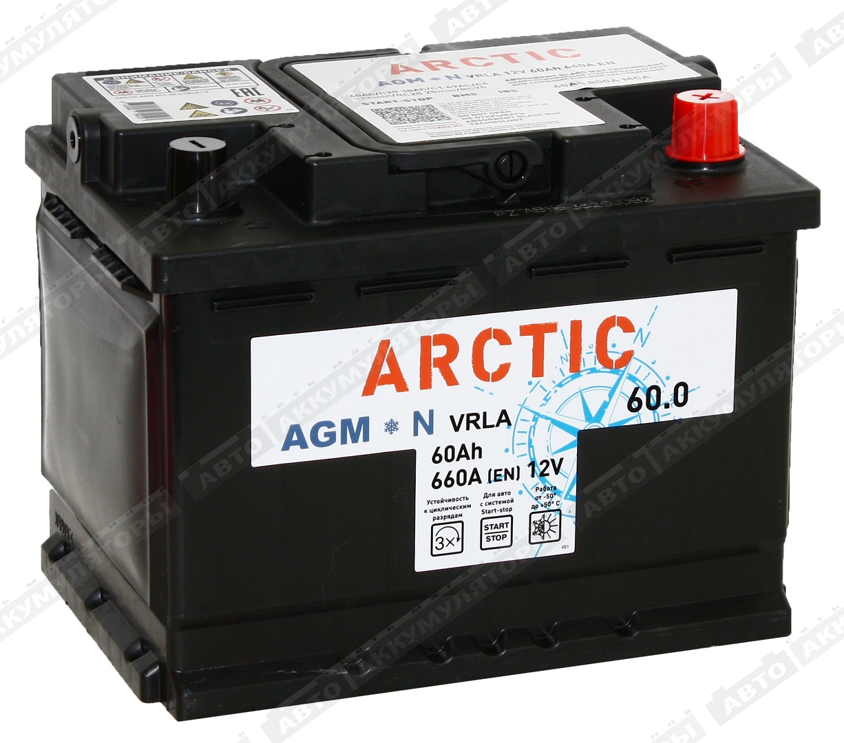 Arctic AGM 6СТ-60.0 VRLA 60 Ач