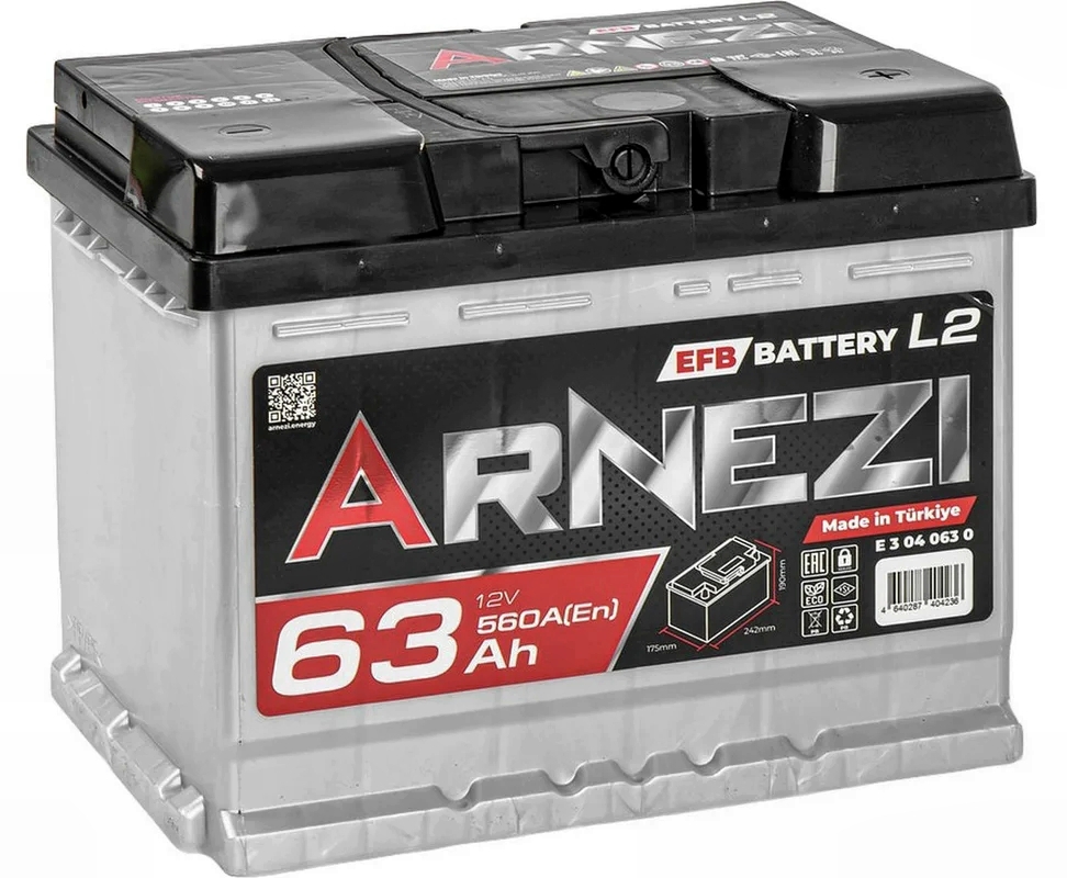 ARNEZI 63.0 EFB 63 Ач