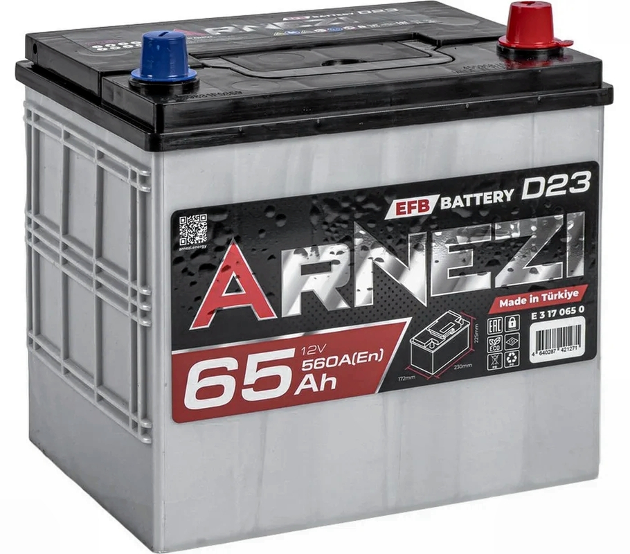 ARNEZI 65.0 EFB 65 Ач