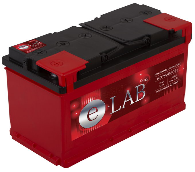 6ст - 90 (E-LAB) - пп 90 Ач