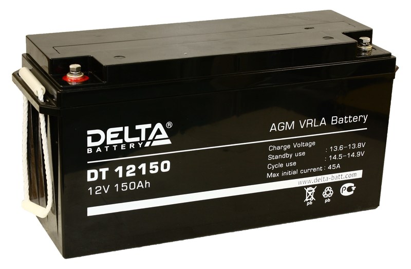 Тяговый аккумулятор Delta DT 12150
