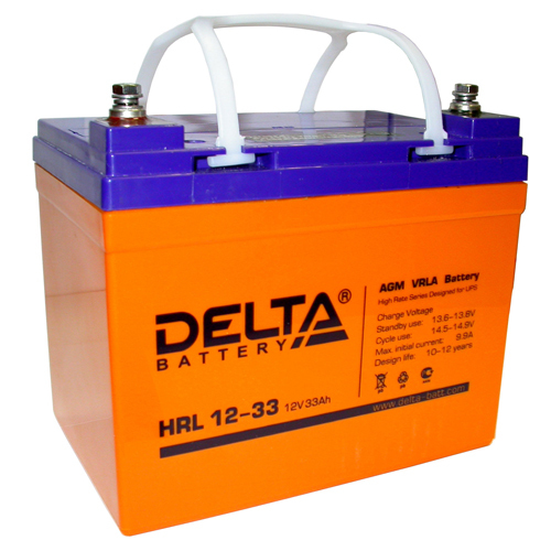 Тяговый аккумулятор Delta HRL 12-33 33 Ач