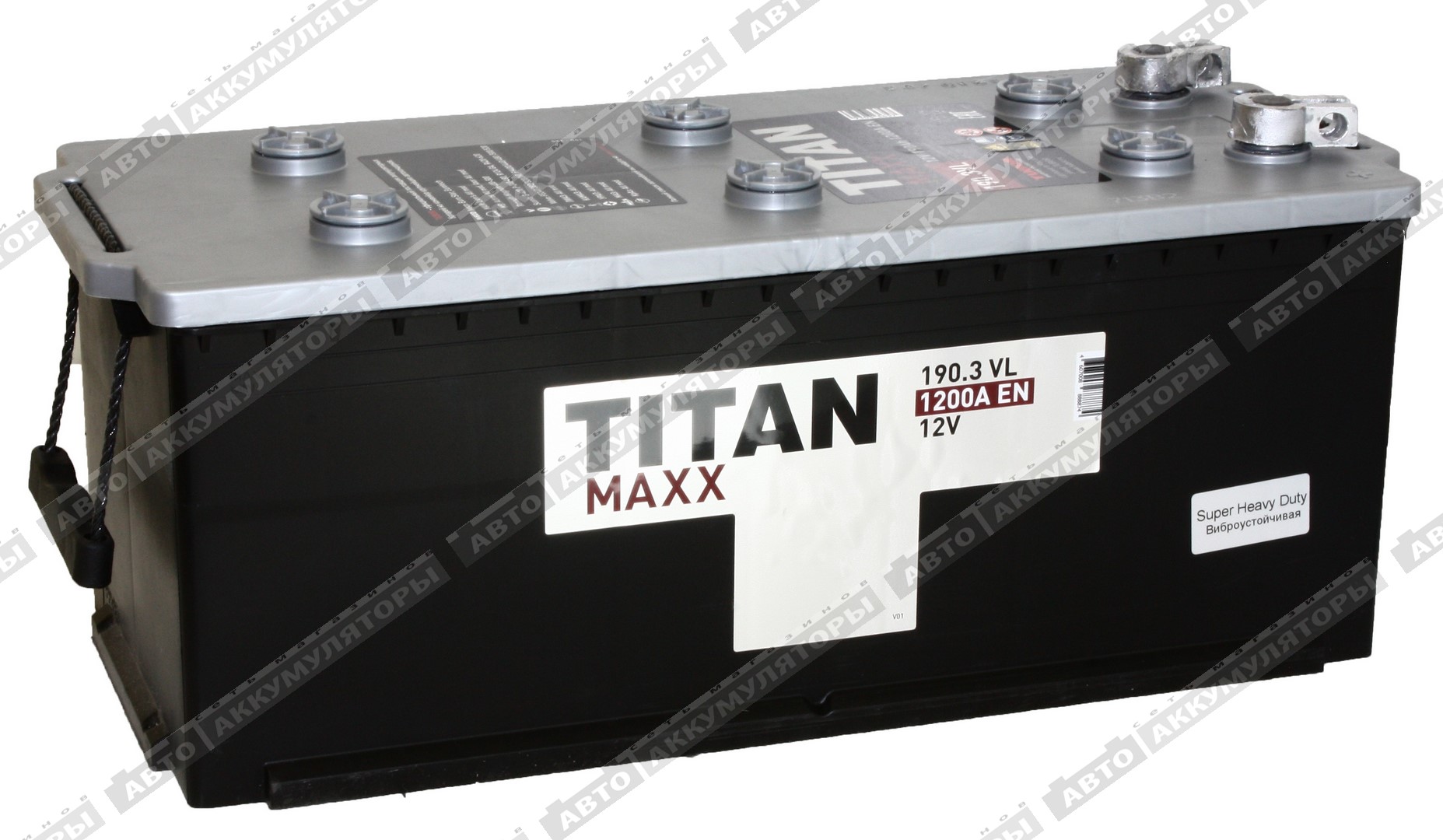 Грузовой аккумулятор Titan Maxx EFB 6СТ-190.3 L
