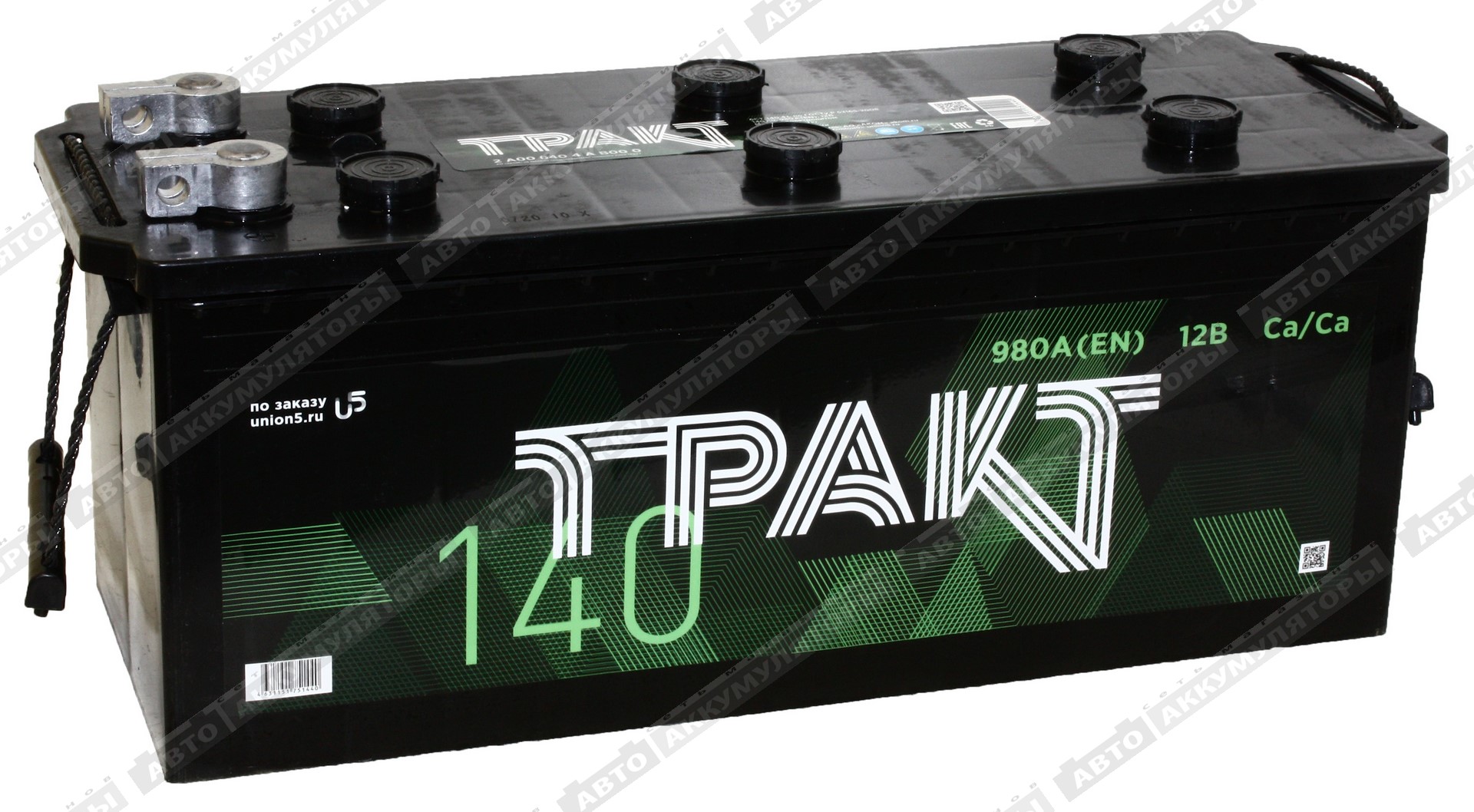 Грузовой аккумулятор Тракт 140 Ач 6СТ-140.4 L