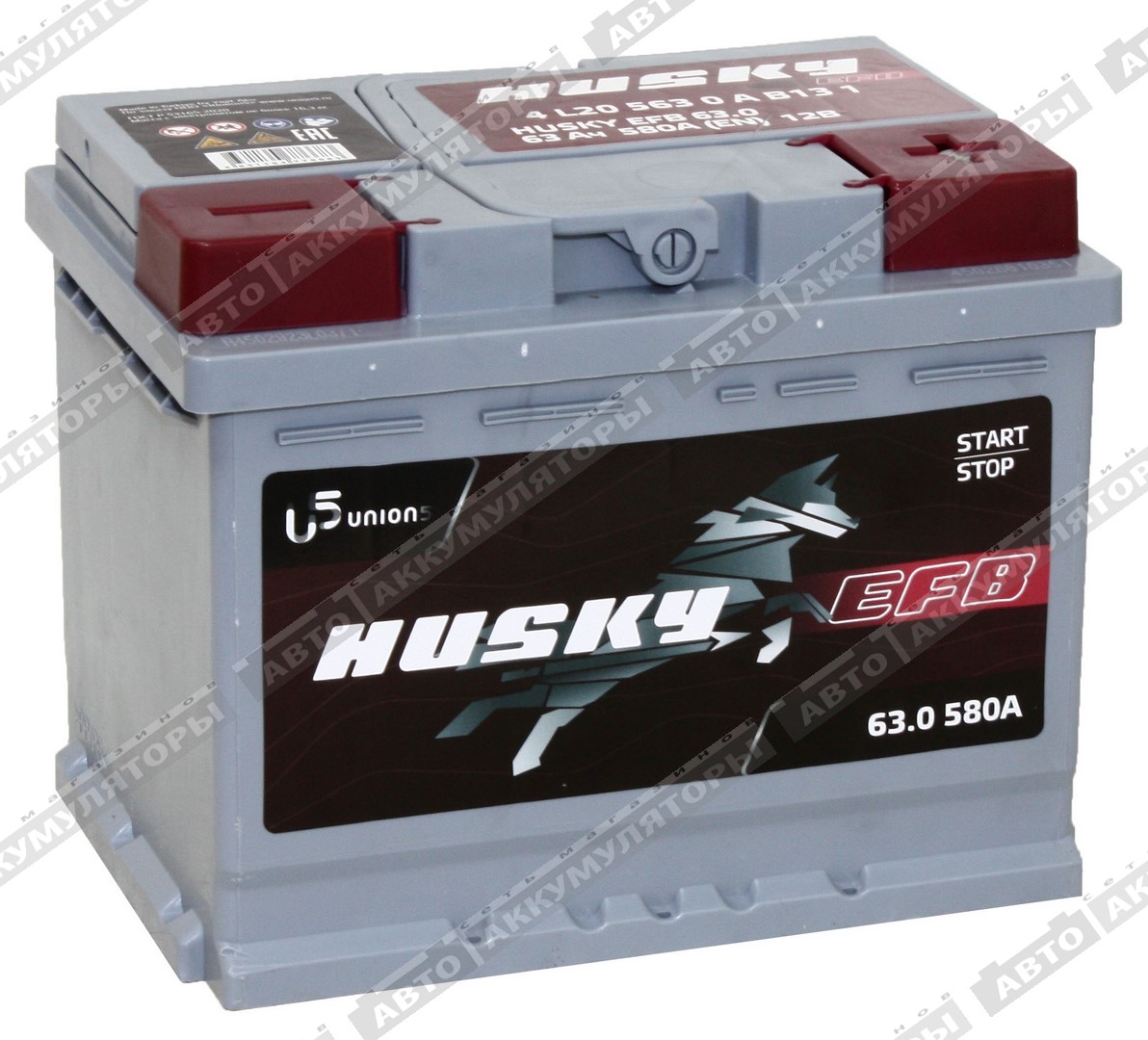 Husky 6СТ-63.0 EFB 63 Ач
