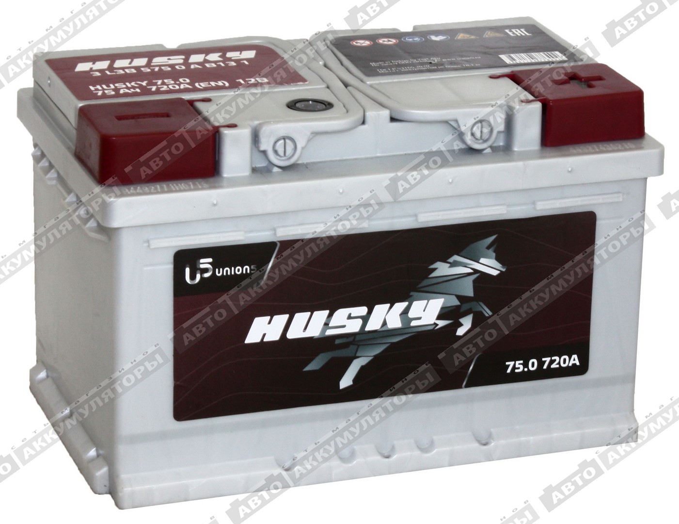 Husky 6СТ-75.0 (низкая) 75 Ач