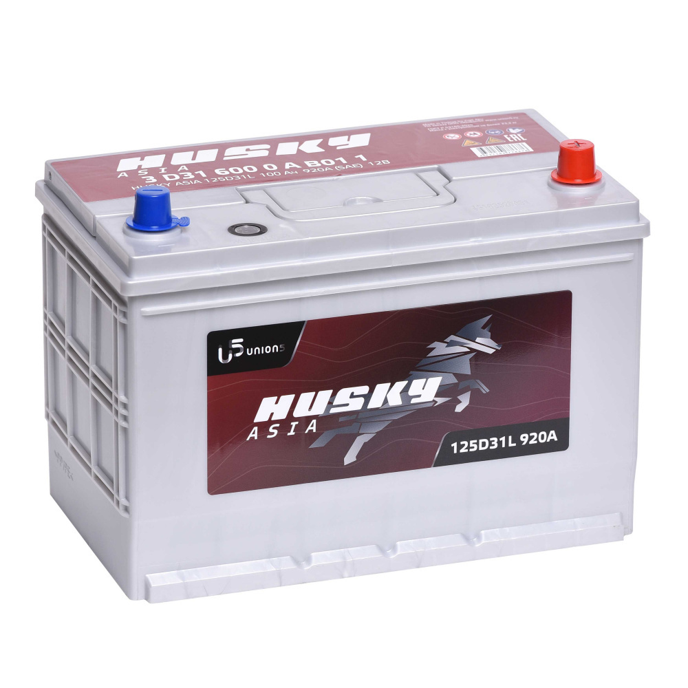 Husky Asia 100.0 (125D31L) 100 Ач