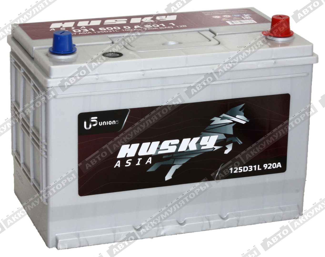 Husky Asia 100.0 (125D31L) 100 Ач