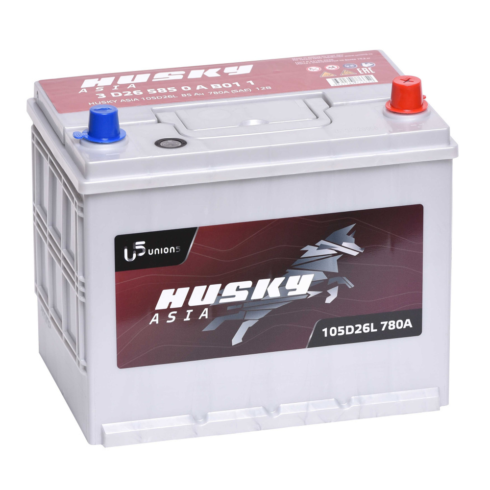 Husky Asia 85.0 (105D26L) 85 Ач