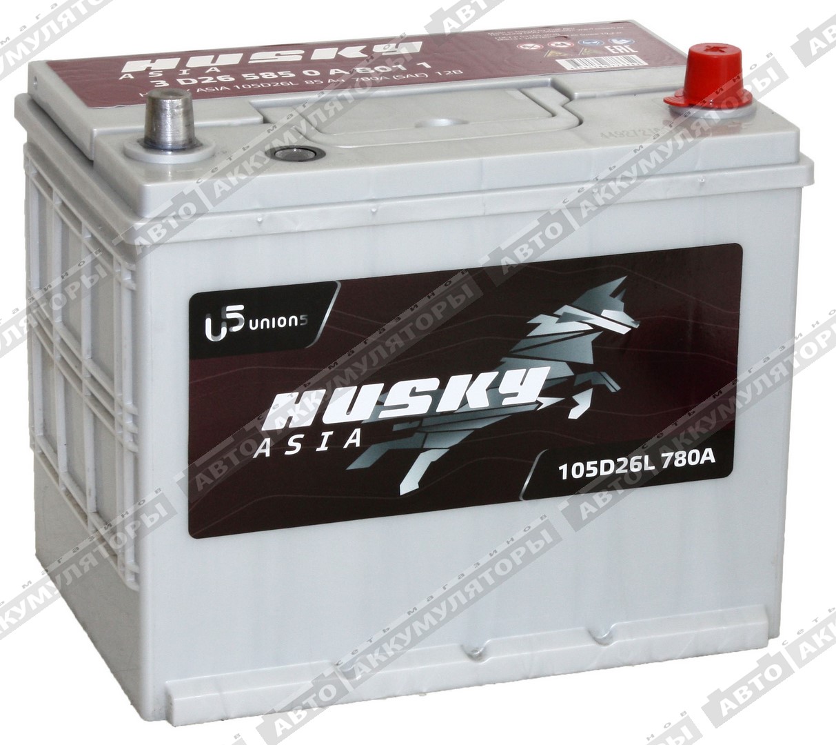Husky Asia 85.0 (105D26L) 85 Ач