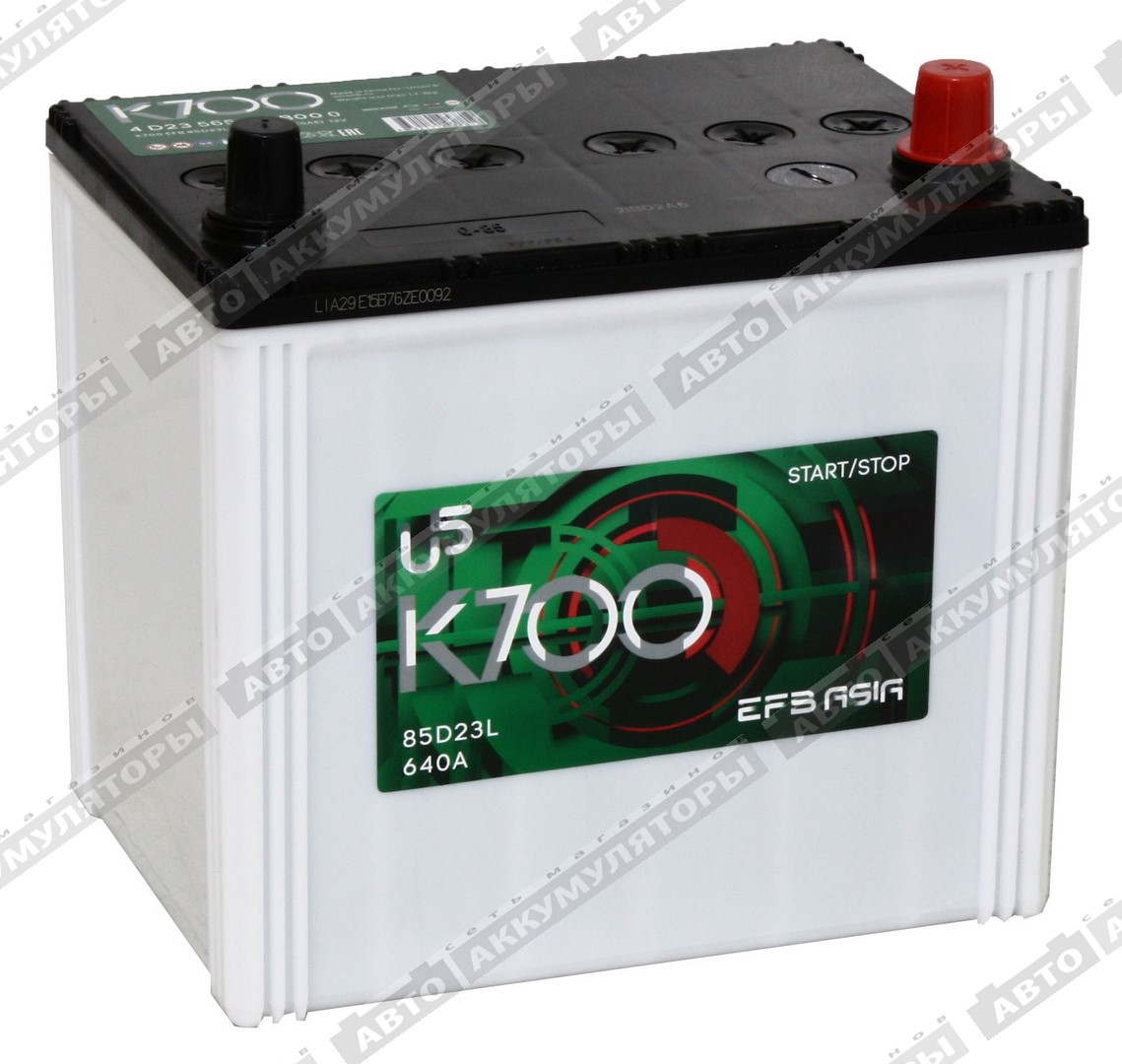 K700 Asia EFB 85D23L (Q85) 65 Ач