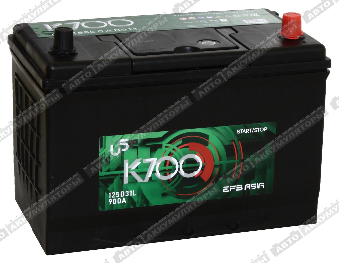 K700 EFB T-110 (125D31L) 95 Ач