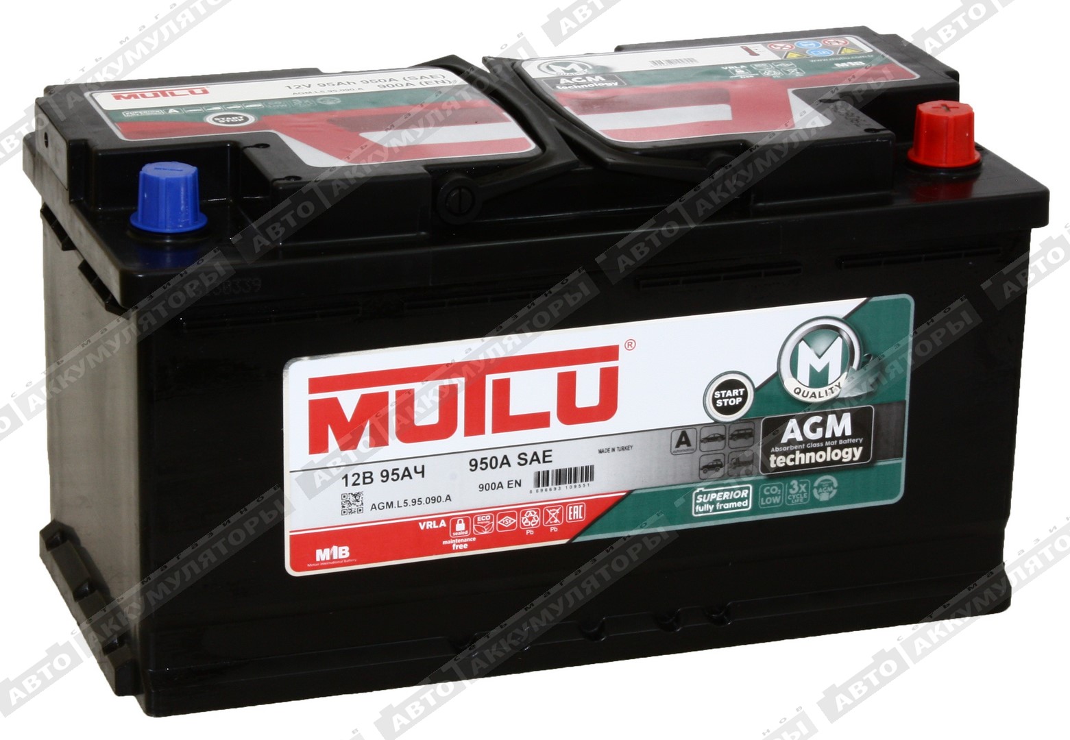 Mutlu AGM 95.0 95 Ач