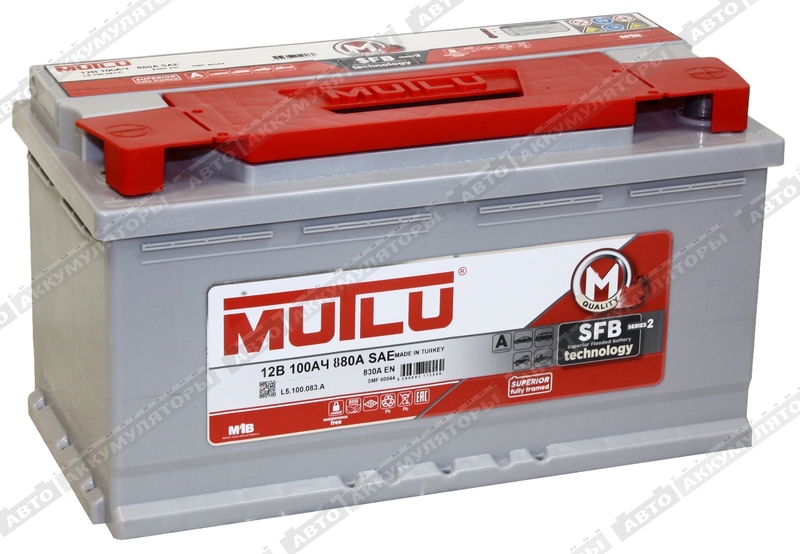 Mutlu SFB 100.0 (830А) 100 Ач