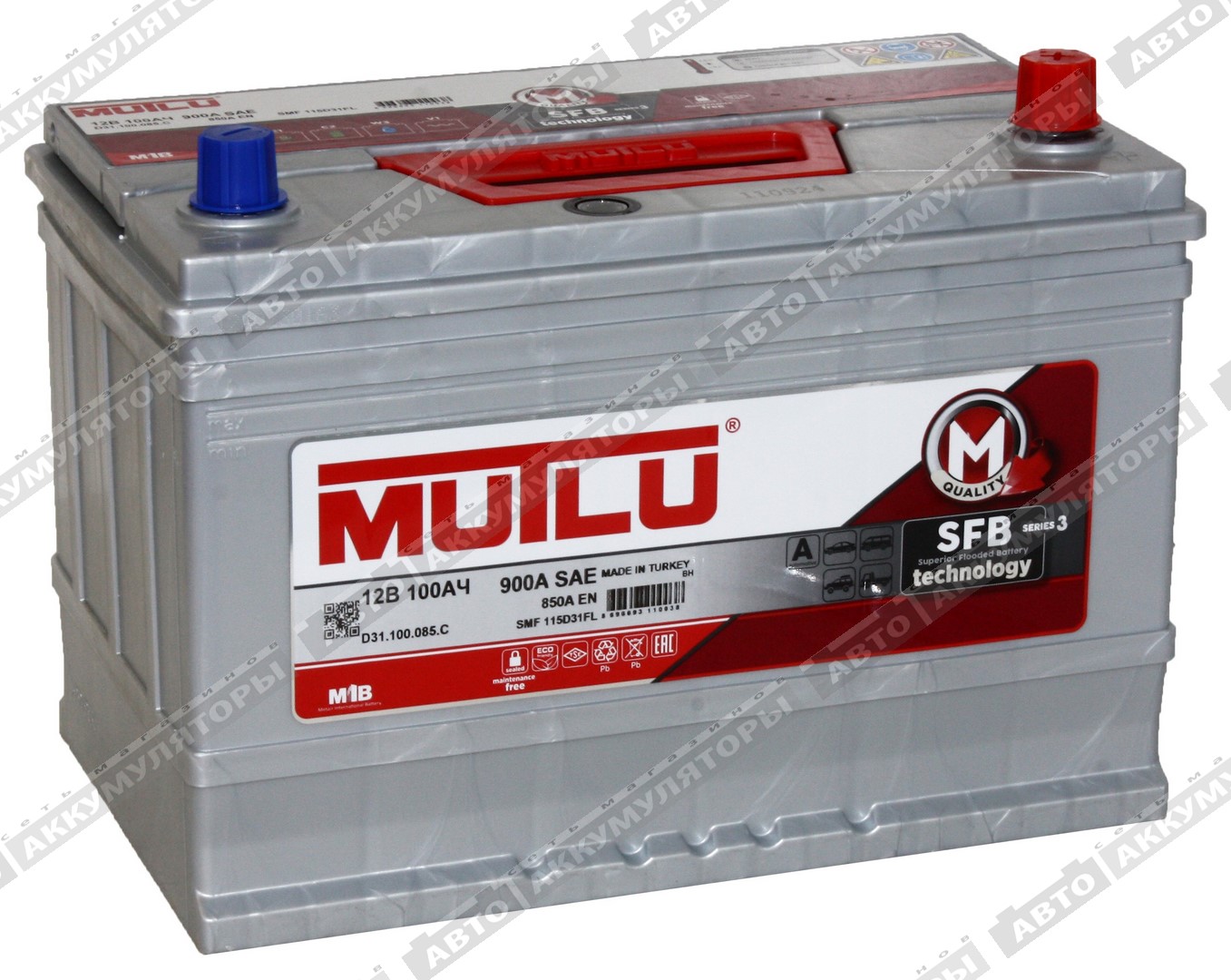 Mutlu SFB 100.0 (D31FL) 100 Ач