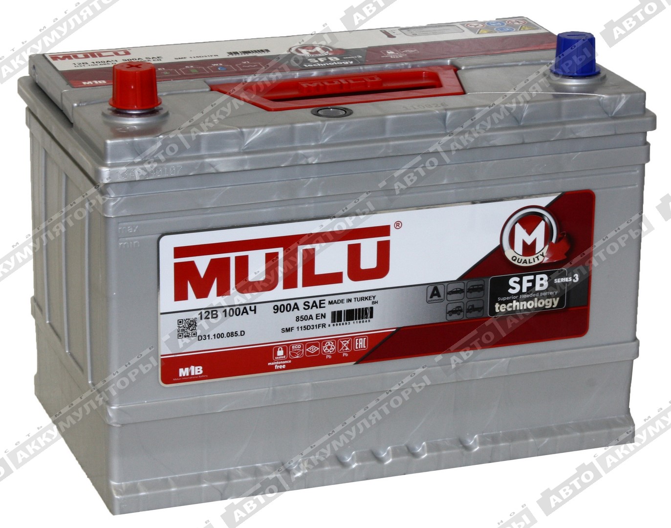 Mutlu SFB 100.1 (D31FR) 100 Ач
