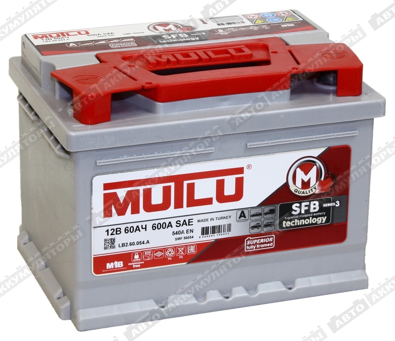 Mutlu SFB 60.0 (низкая) 60 Ач