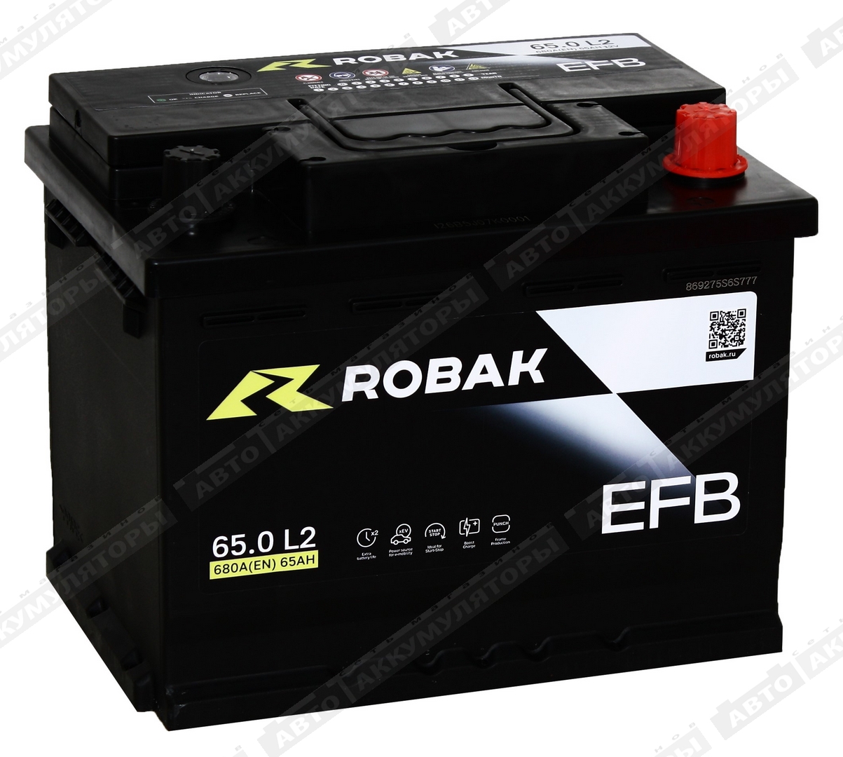 Robak EFB 6СТ-65.0 65 Ач