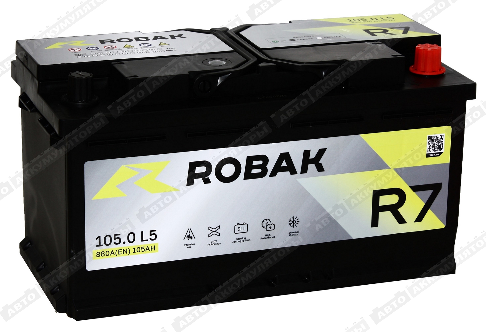 Robak R7 6СТ-105.0 VL 105 Ач