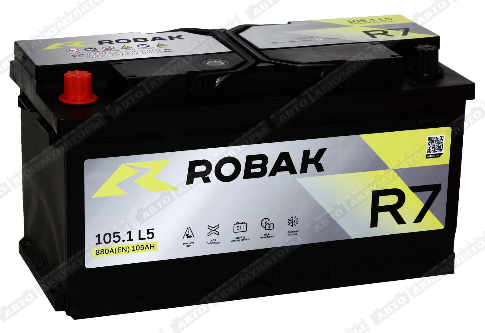 Robak R7 6СТ-105.1 VL 105 Ач