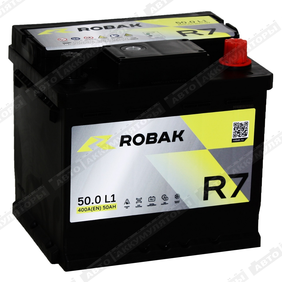 Robak R7 6СТ-50.0 VL 50 Ач