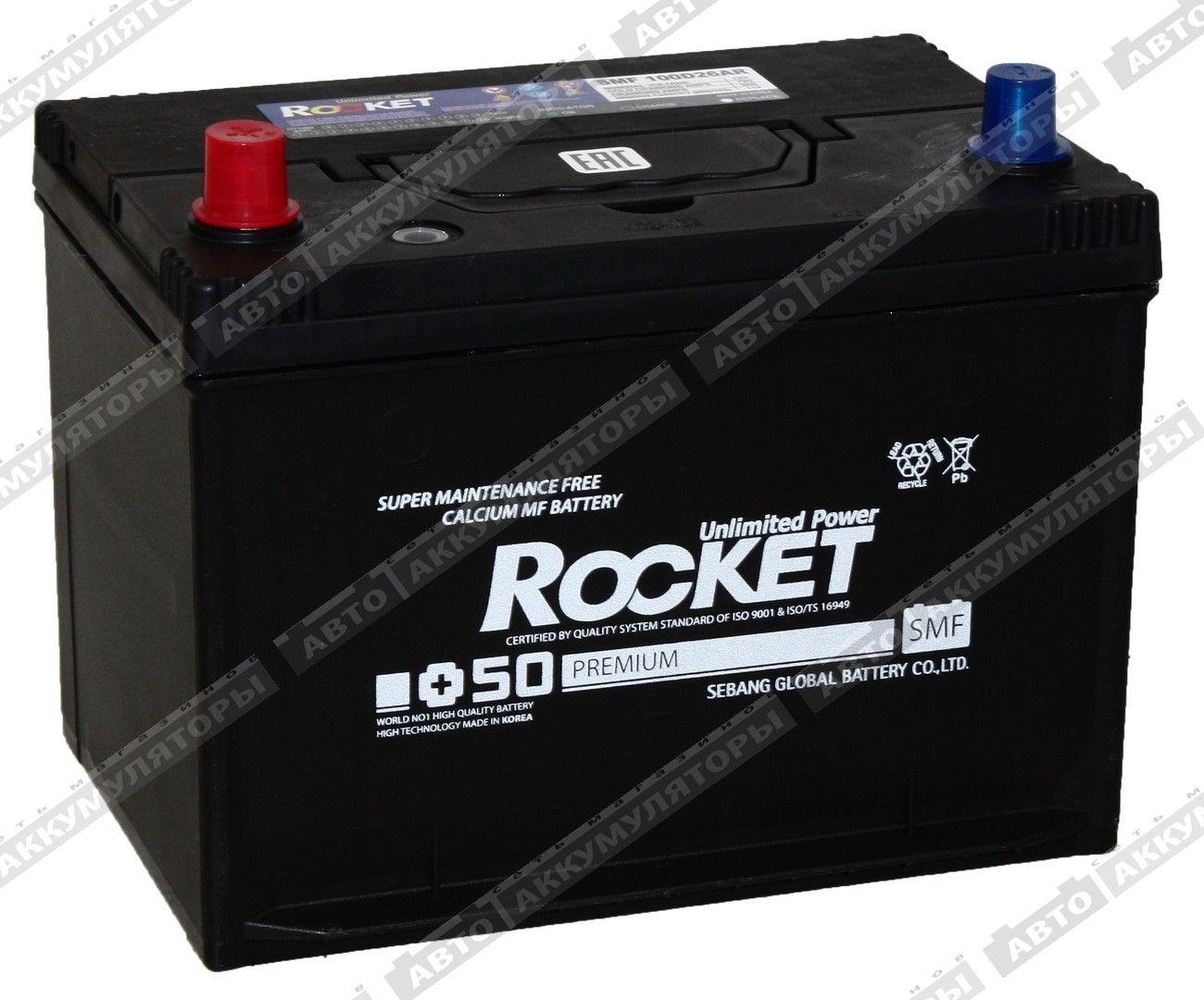 Rocket 100D26AR (34-710) 74 Ач