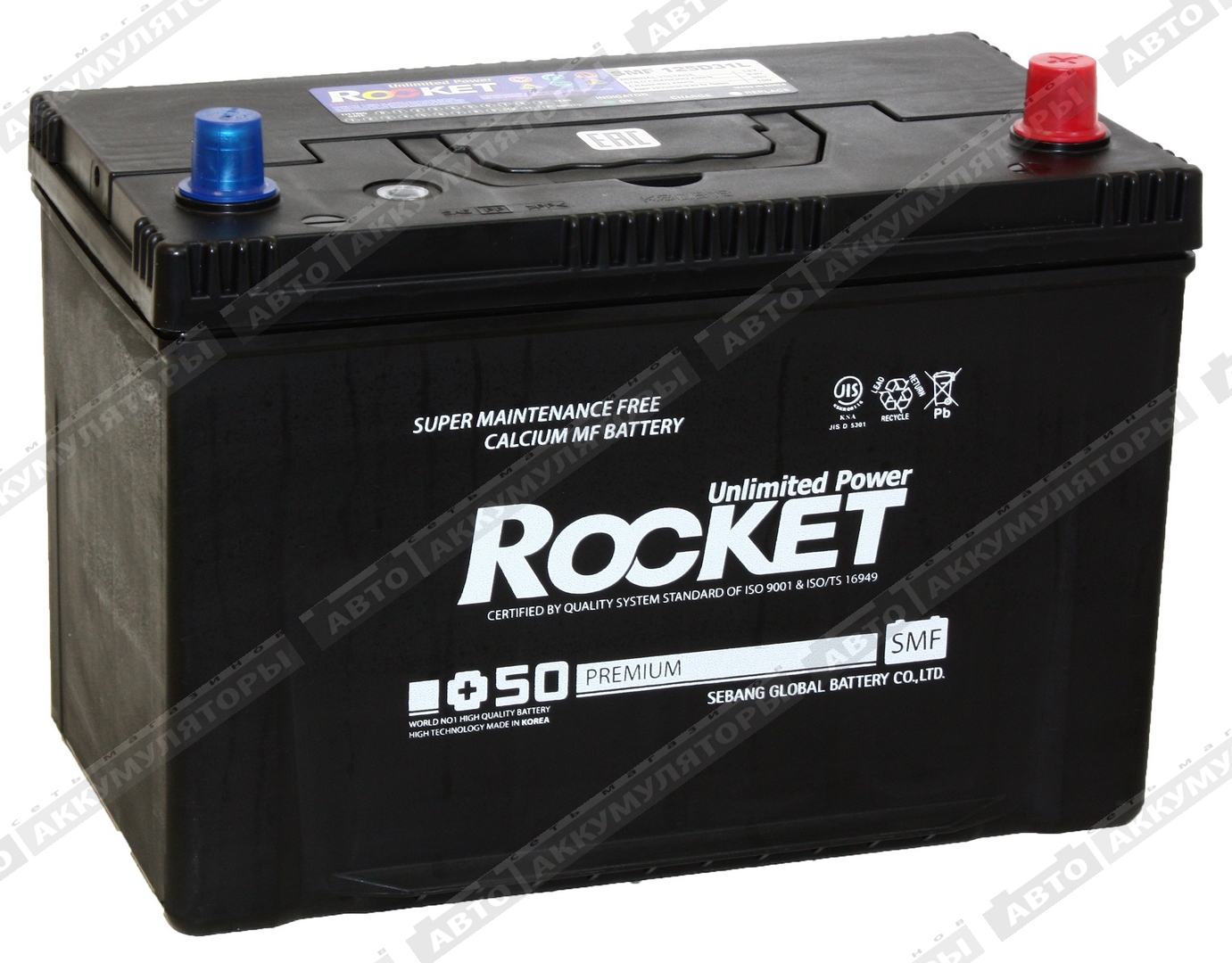 Rocket SMF 125D31L 100 Ач