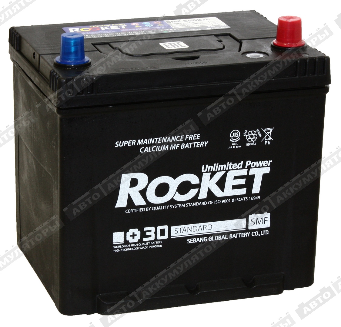 Rocket SMF 65D23L 60 Ач