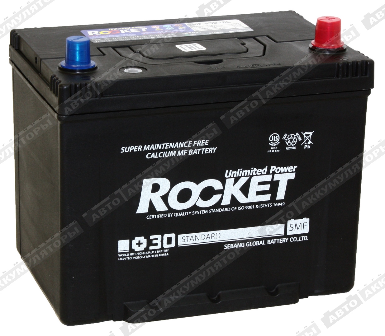 Rocket SMF 85D26L 80 Ач