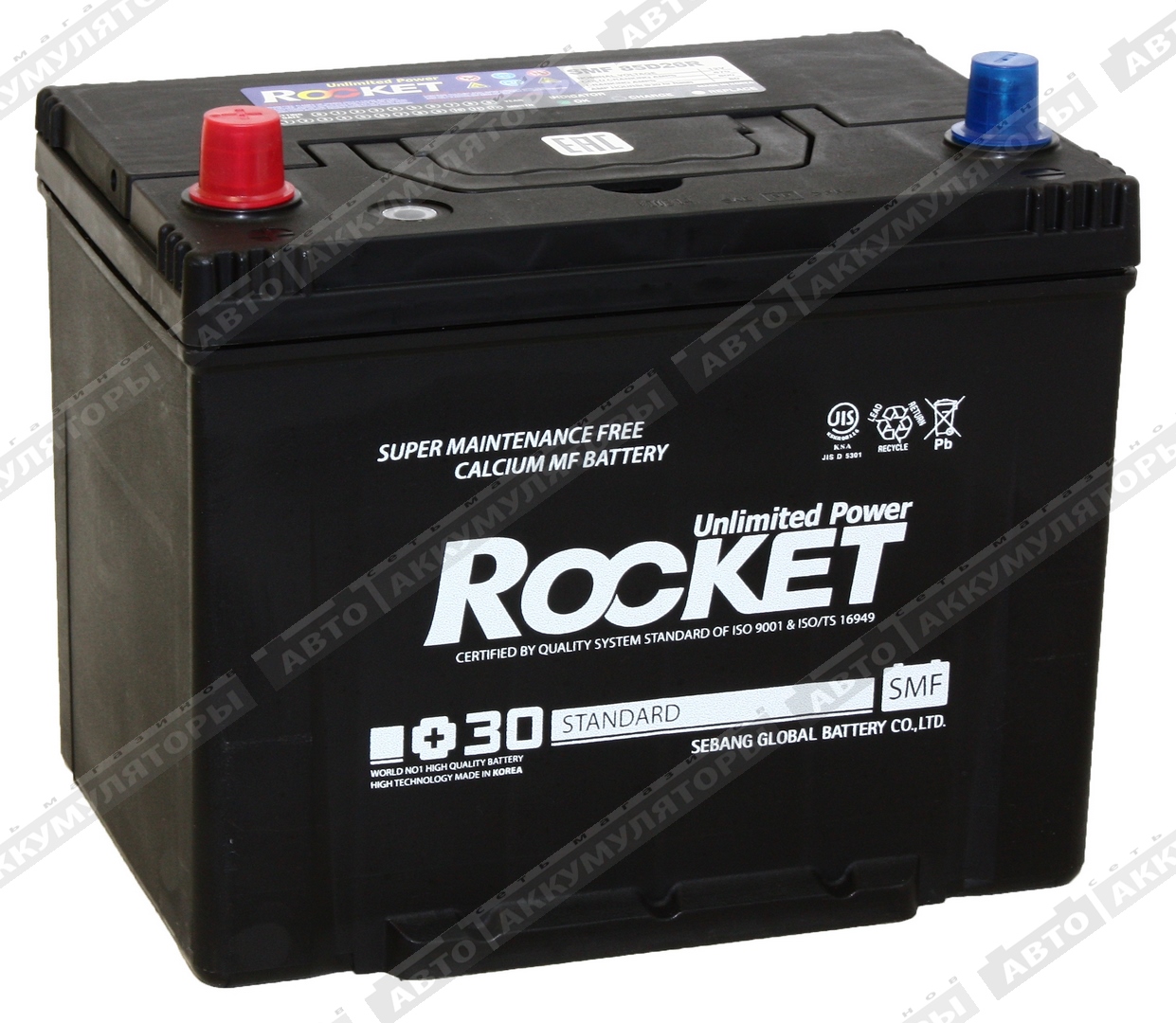 Rocket SMF 85D26R 80 Ач