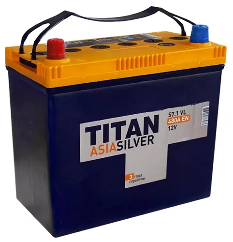 Titan Asia Silver 6СТ-57.0 VL (B24L) 57 Ач