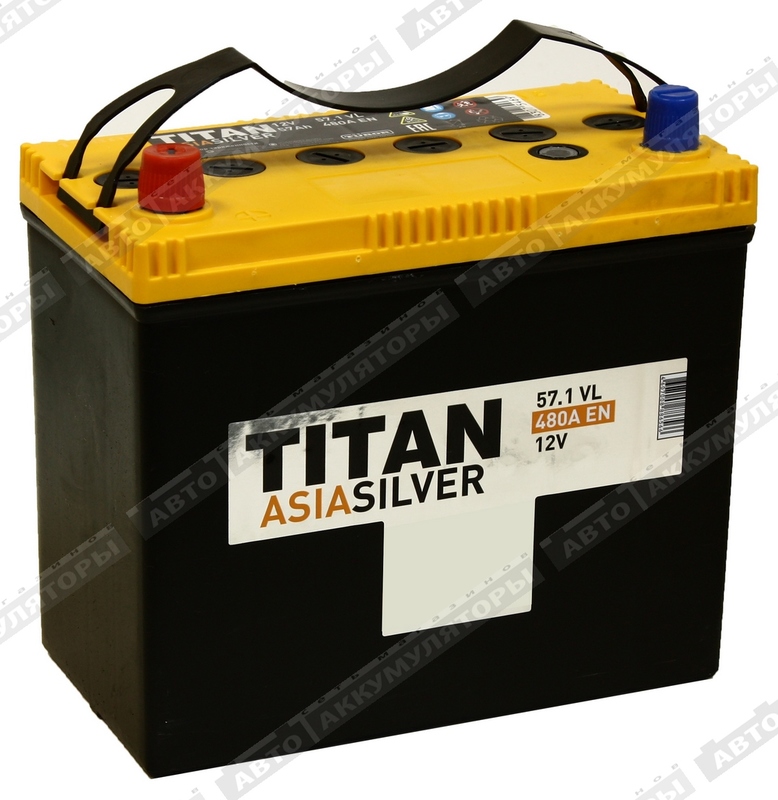 Titan Asia Silver 6СТ-57.1 VL (B24R) 57 Ач