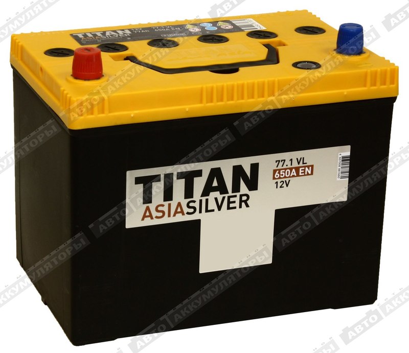 Titan Asia Silver 6СТ-77.1 VL (D26R) 77 Ач