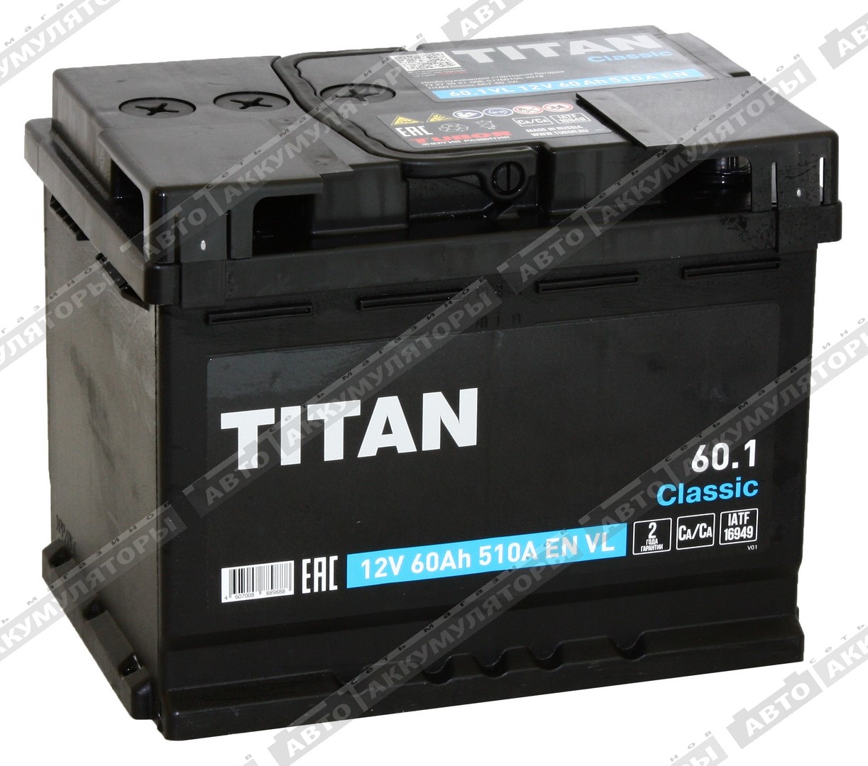 Titan Classic 6СТ-60.1 VL 60 Ач
