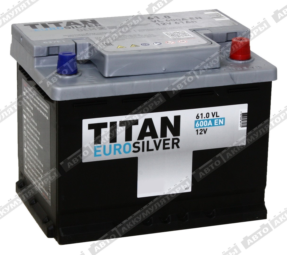 Titan Euro Silver 6СТ-61.0 VL 61 Ач