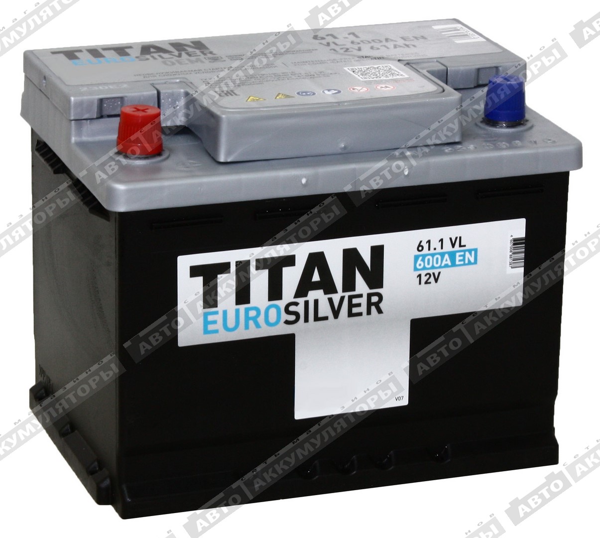 Titan Euro Silver 6СТ-61.1 VL 61 Ач