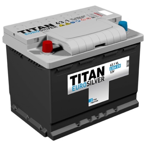 Titan Euro Silver 6СТ-63.1 VL 63 Ач