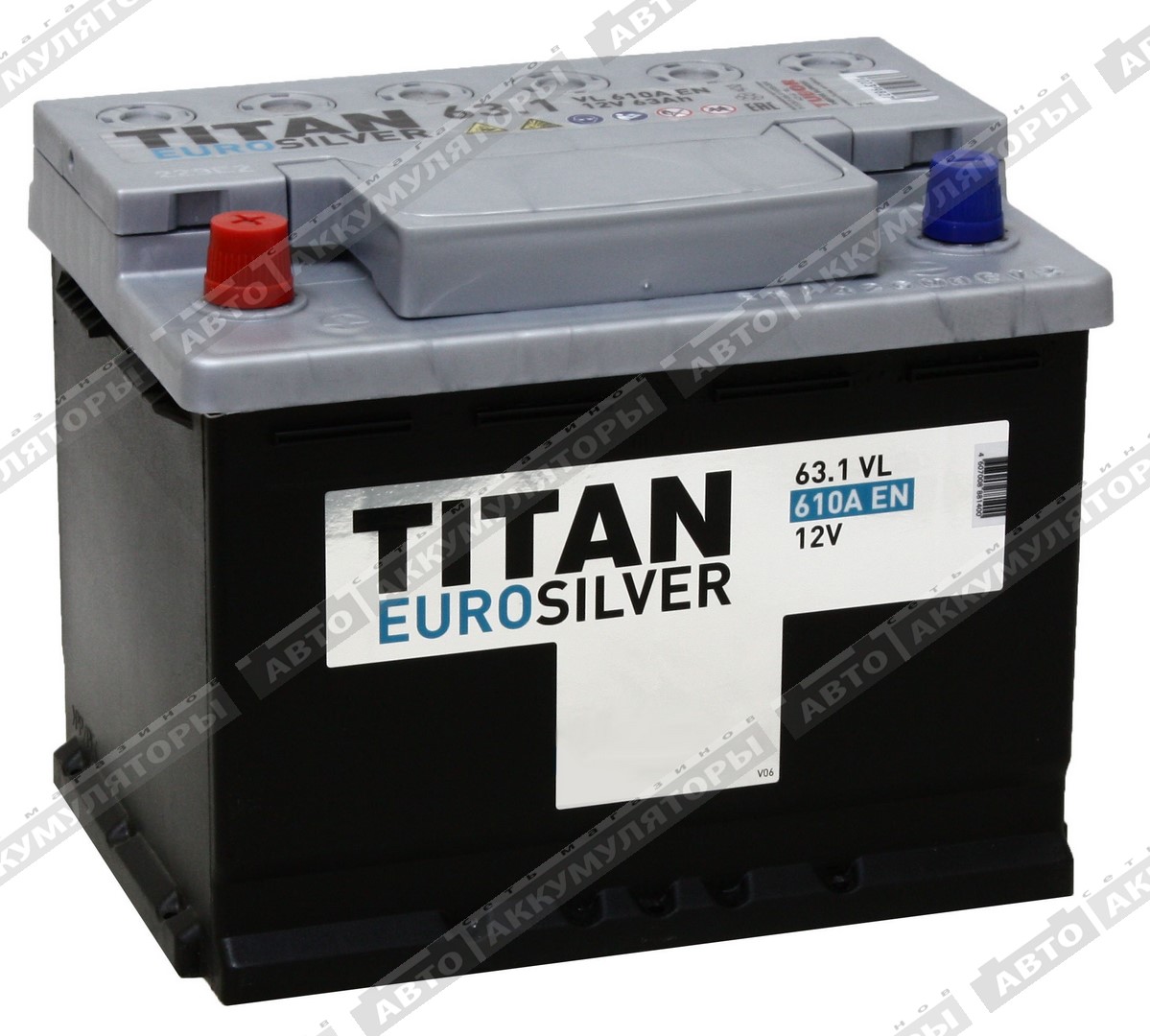 Titan Euro Silver 6СТ-63.1 VL 63 Ач