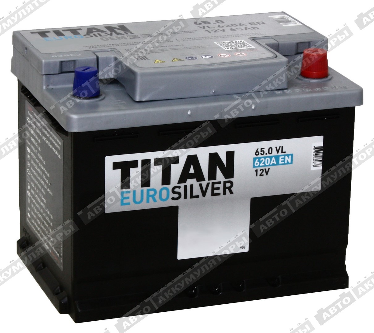 Titan Euro Silver 6СТ-65.0 VL 65 Ач
