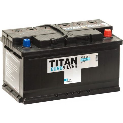 Titan Euro Silver 6СТ-85.0 VL (низкий) 85 Ач