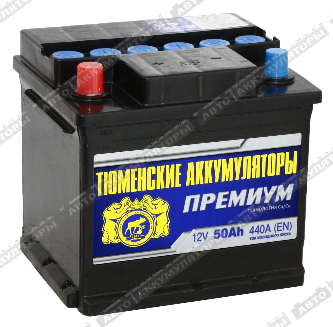 Тюмень 6СТ-50.1L Premium 50 Ач