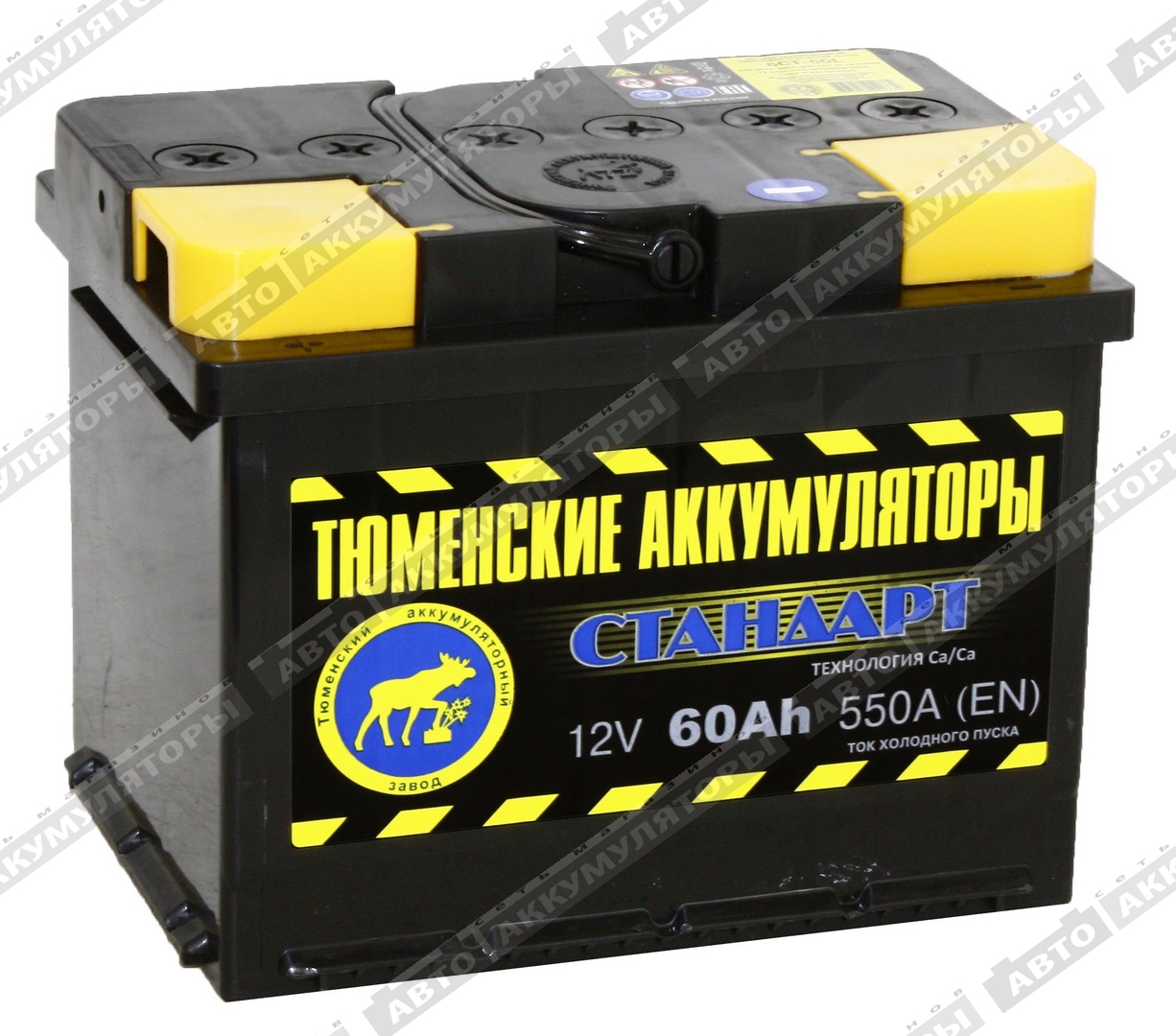 Тюмень 6СТ-60.1L Standard 60 Ач