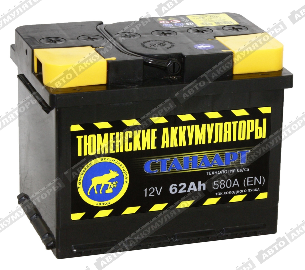 Тюмень 6СТ-62.1L Standard 62 Ач