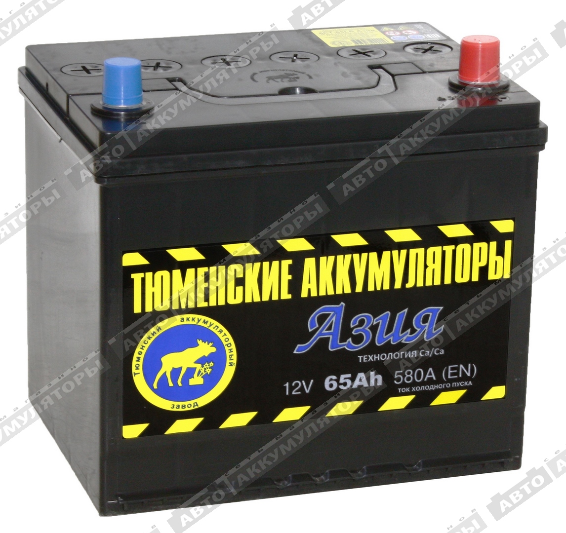 Тюмень 6СТ-65.0LR Азия 65 Ач