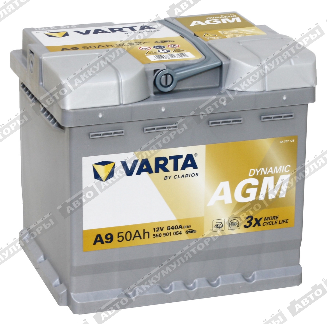 Varta Dynamic AGM 550 901 054 (A9) 50 Ач
