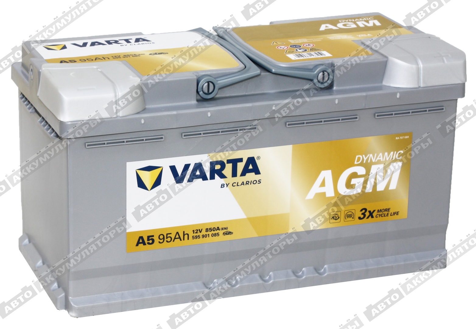 Varta Dynamic AGM 595 901 085 (A5) 95 Ач