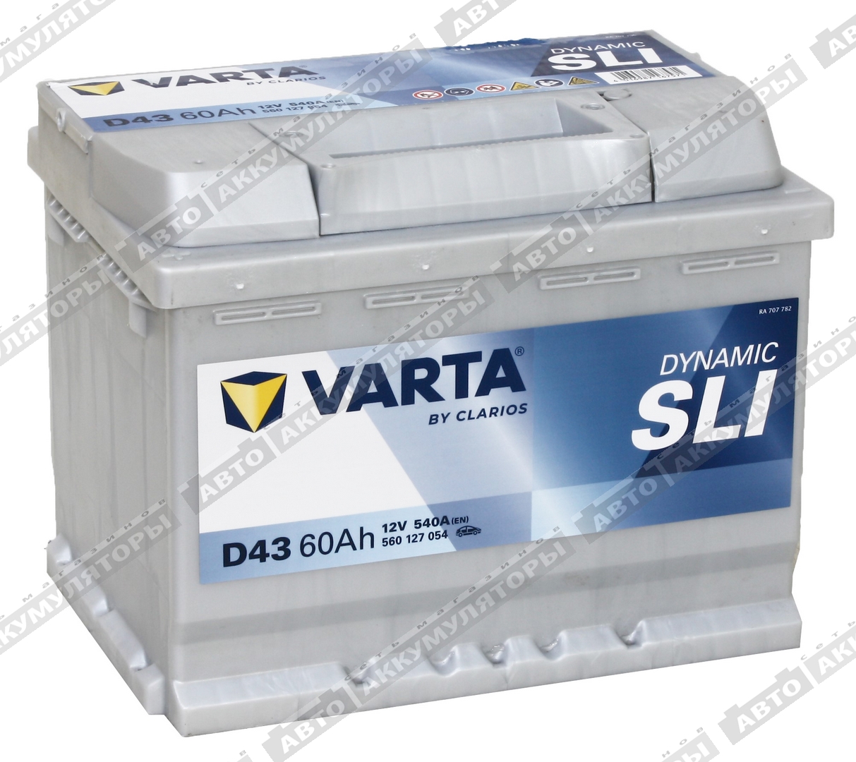 Varta Dynamic SLI 560 127 054 (D43) 60 Ач
