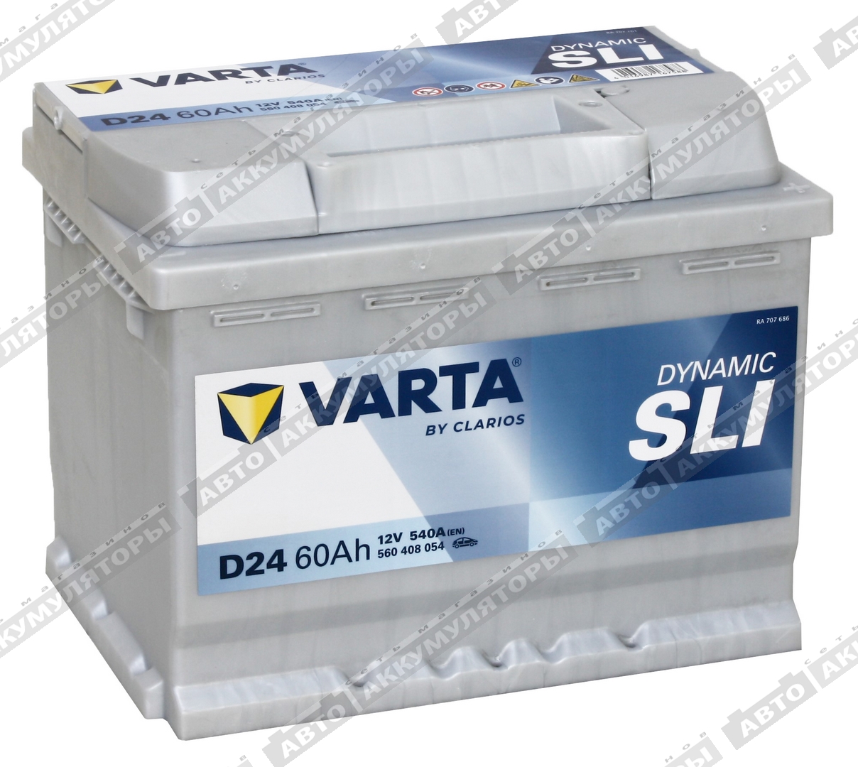 Varta Dynamic SLI 560 408 054 (D24) 60 Ач