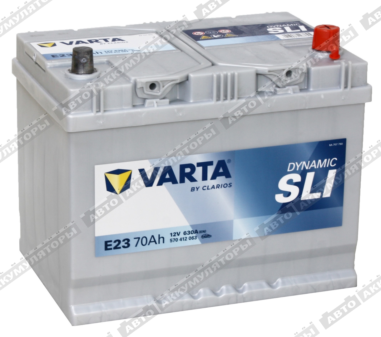 Varta Dynamic SLI 570 412 063 (E23) 70 Ач