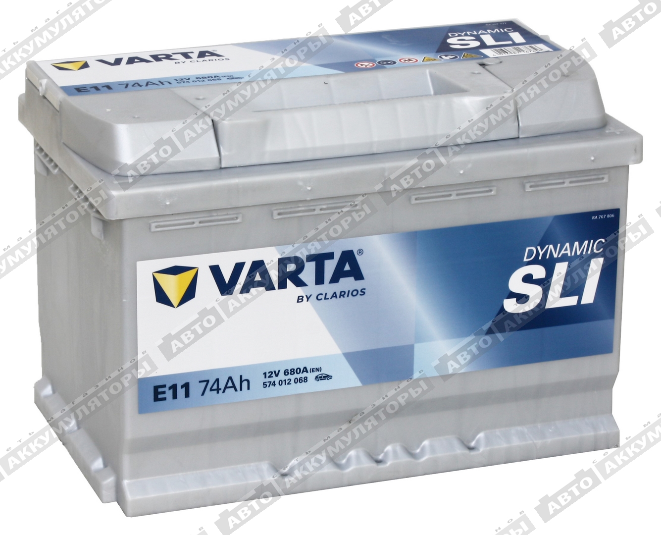 Varta Dynamic SLI 574 012 068 (E11) 74 Ач